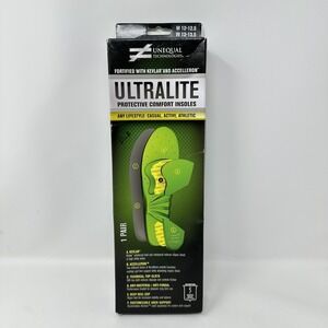 Unequal Ultralite 900 Insoles Mens 12-12.5‎ Womens 13-13.5 Aramid fiber Athletic